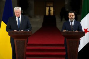 Syria eyes 'strategic' ties with Ukraine, Kyiv vows more food aid shipments