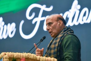 Defence Minister Rajnath Singh to visit Maha Kumbh today in Prayagraj