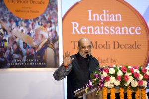 Amit Shah hails PM Modi's decade of governance as a "turning point in India's history"