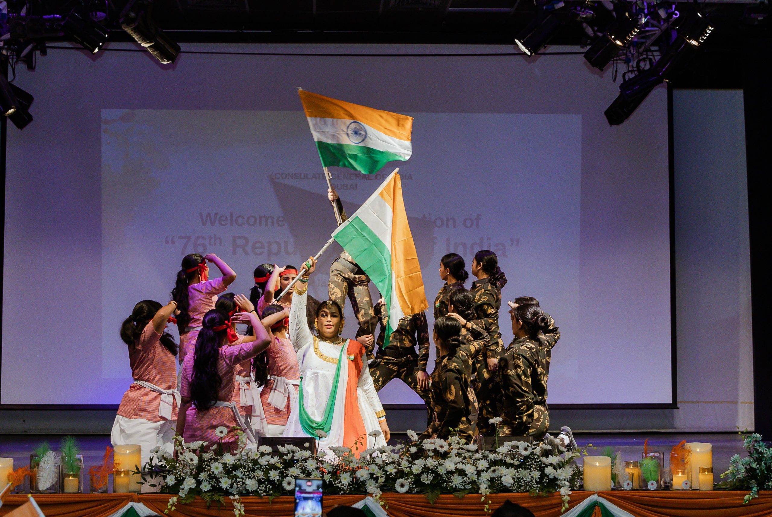 Indian community in UAE marks 76th Republic Day with pride and grandeur