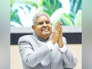 Vice-President Jagdeep Dhankhar urges youth to lead India's transformative journey