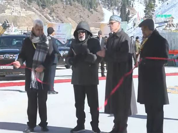 PM Modi inaugurates Z-Morh tunnel in Sonamarg, Jammu and Kashmir