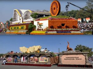 Culture Ministry's R-Day tableau celebrates India's economy; CPWD shows 75 years of Constitution