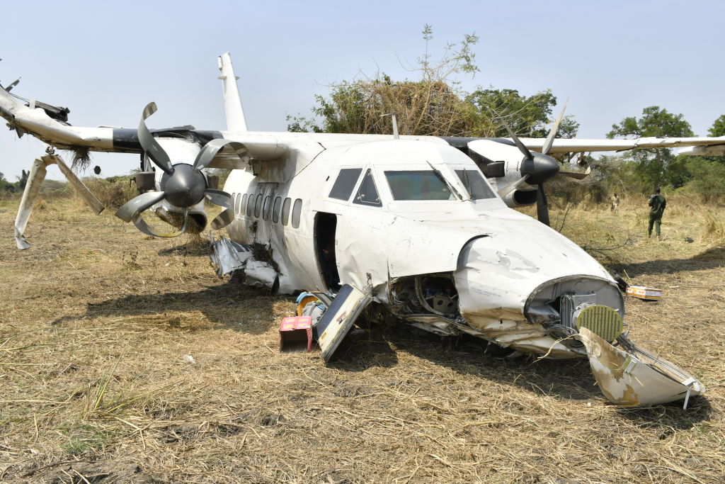 Plane crashes in South Sudan, killing 20, official says