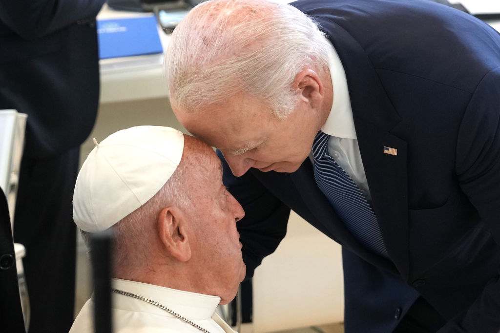 Biden awards Pope Francis medal of freedom, highest US civilian honor