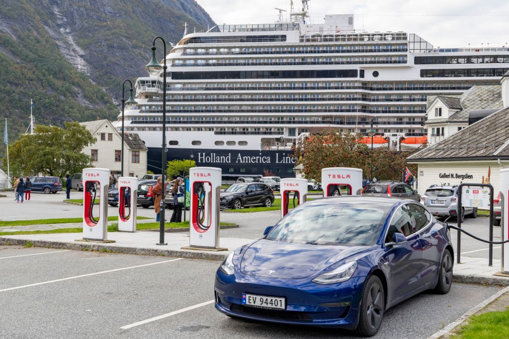 In Norway, nearly all new cars sold in 2024 were fully electric