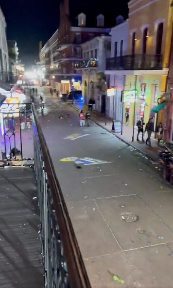 Driver kills 10 ramming truck into New Orleans crowd in New Year attack