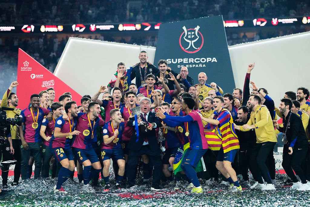 Jeddah: Barcelona thrashes Real Madrid 5-2 to win Spanish Super Cup for 15th time