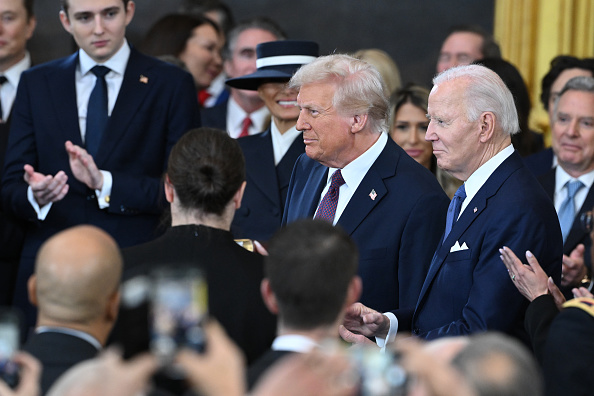 Biden, Trump reach Capitol together for swearing-in ceremony