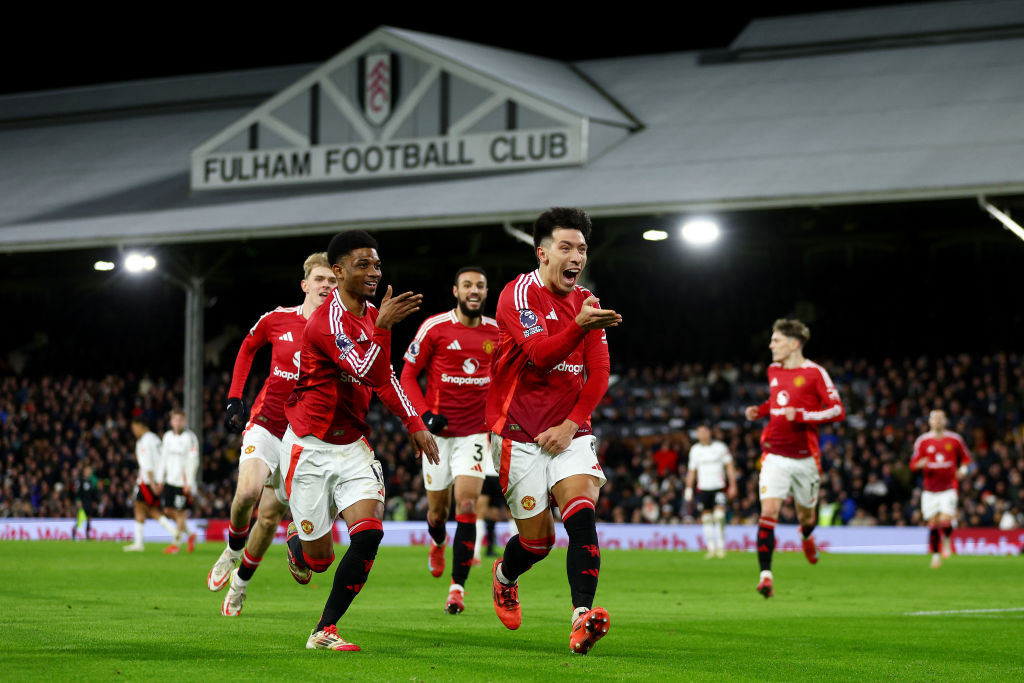 Late Martinez strike earns Manchester United much-needed victory at Fulham