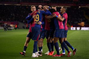 Flick praises Barcelona's spirit after 7-1 win over Valencia