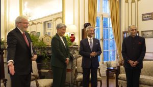 Washington: EAM Jaishankar meets Japan, Australia's Foreign Ministers, discusses bilateral ties