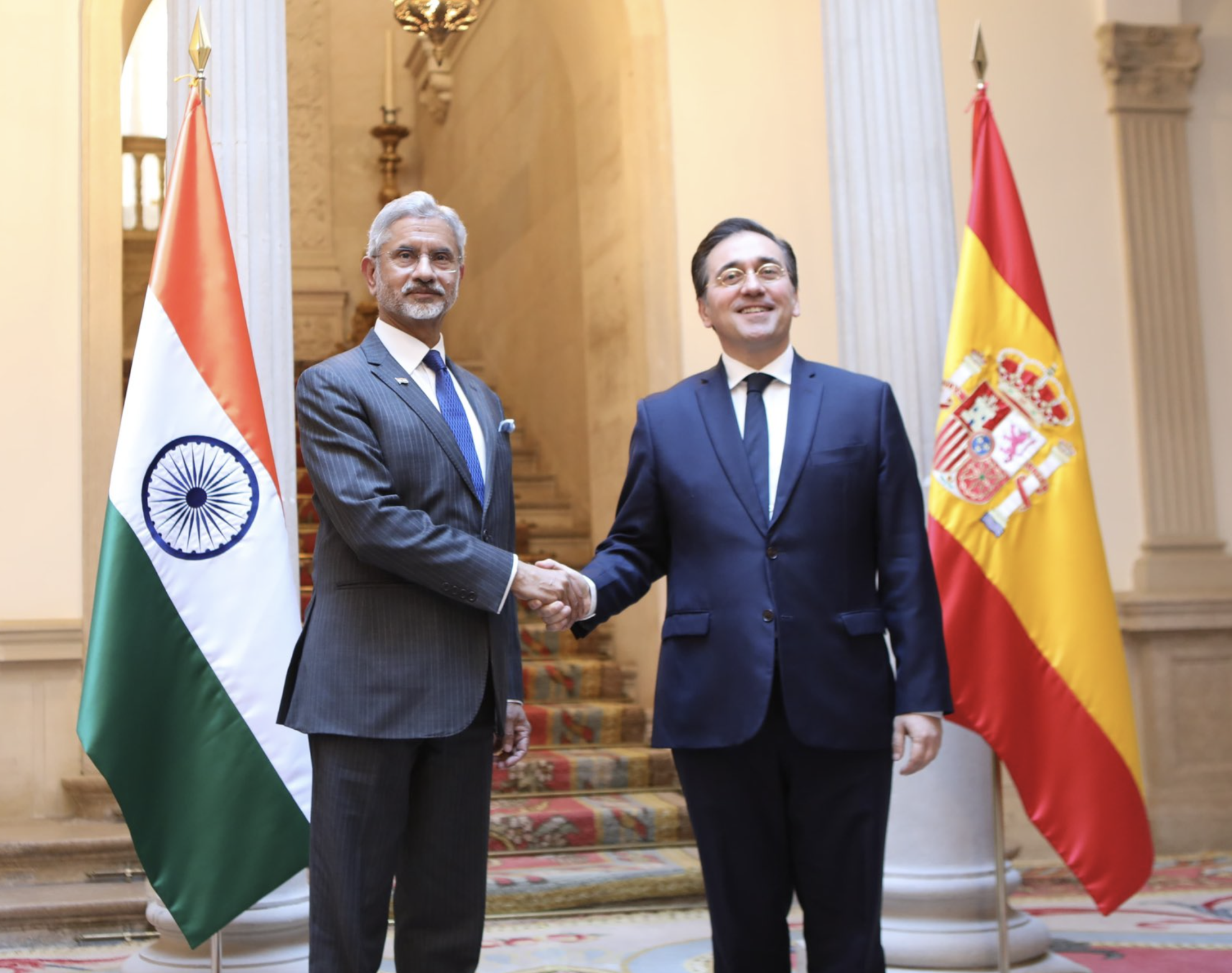 EAM Jaishankar meets Spain Foreign Minister, strengthens India-EU relationship