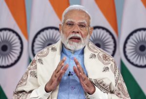Indian Prime Minister leading the men for women vision, calling for a change in the gender imbalance in personal, social and professional lives