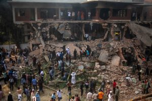 Mob in Bangladesh destroys ousted PM Sheikh Hasina's family home