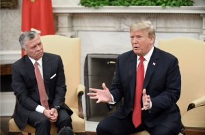 Trump and Jordan's king set for tense meeting on Gaza's future