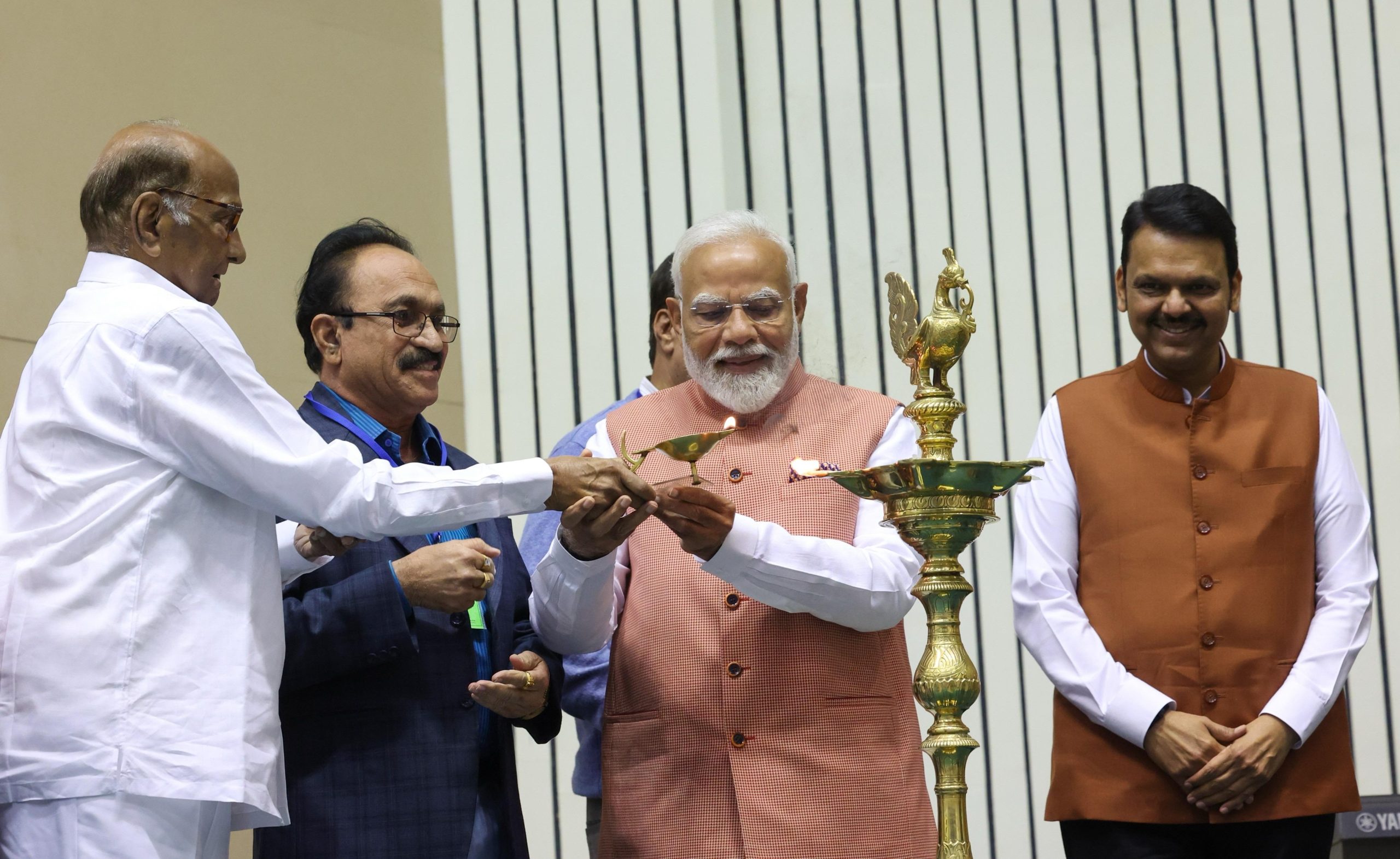 PM Modi inaugurates 98th Akhil Bharatiya Marathi Sahitya Sammelan in Delhi after seven decades