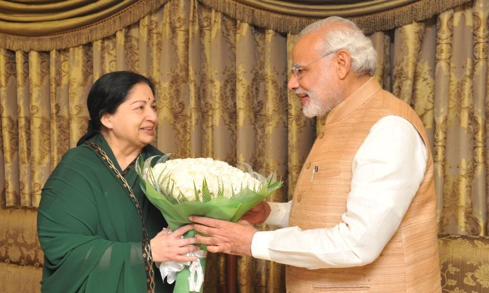 PM Modi pays tribute to former Tamil Nadu CM Jayalalithaa on her birth anniversary