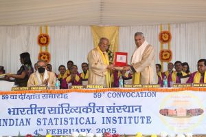 Indian statistical institute celebrates 59th convocation with Prof. Abhijit Banerjee as chief guest