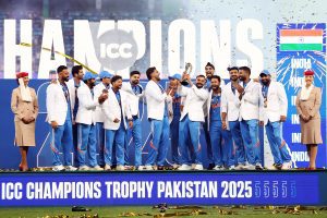 India Clinch Historic Third Champions Trophy with Thrilling Win Over New Zealand