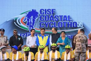 CISF Coastal Cyclothon 2025 nears grand finale at Kanyakumari