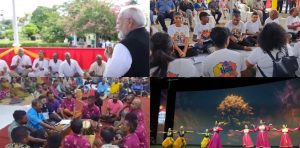 Big storms can't uproot those connected to roots, says PM Modi, lauds Indian diaspora