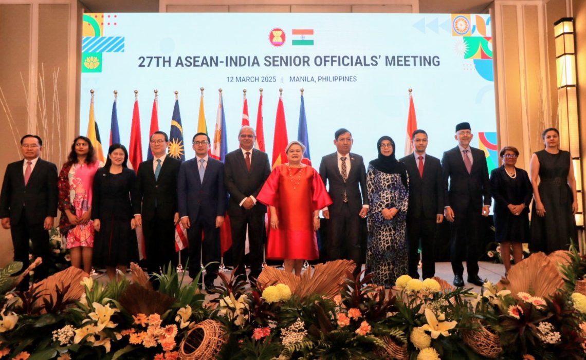 27th ASEAN-India Senior Officials’ meeting in Manila strengthens strategic ties