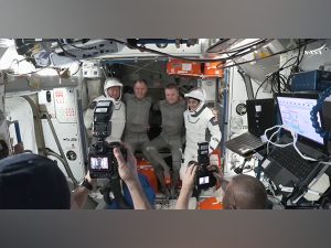NASA astronauts Williams and Wilmore undergo rehab after nine months in space