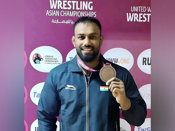 Nitish shines as India wins second bronze medal at Senior Asian Wrestling Championship 2025