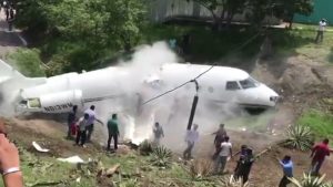 Six dead after Honduras plane crashed into the water after takeoff