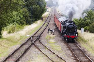 World War Two steam train 'Canadian Pacific' returns to the rails in England