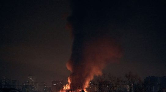 Russian drone attack on Kyiv injures several, sparks fires, Ukrainian officials say