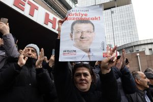 Turks protest, opposition defiant over Istanbul mayor's detention