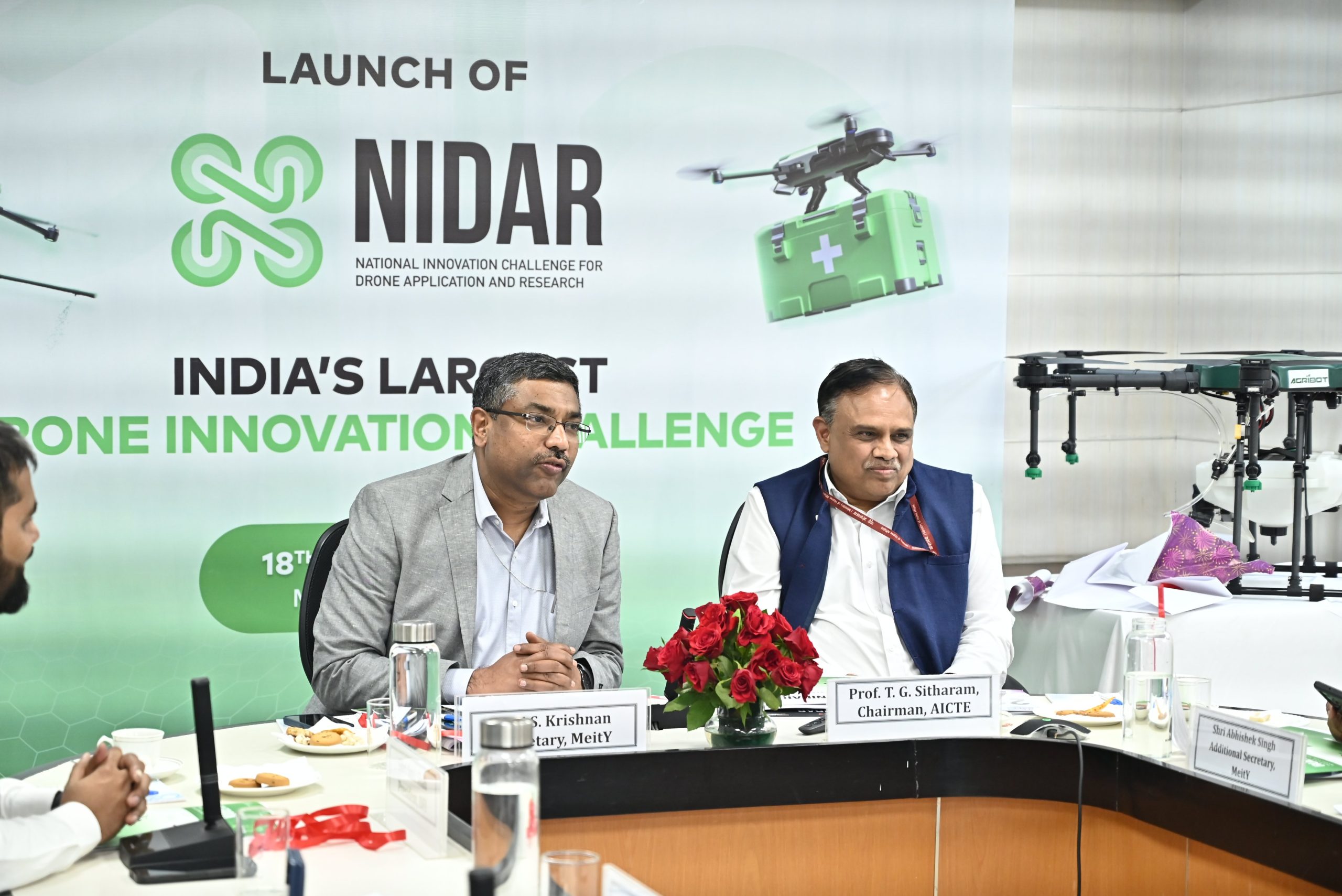 MeitY and Drone Federation India launch NIDAR challenge for drone innovation