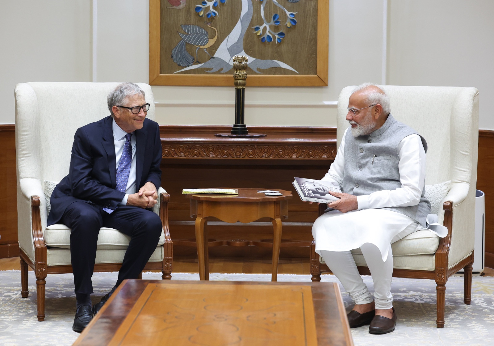 PM Modi and Bill Gates discuss technology, innovation, and sustainability