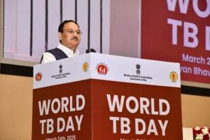 World TB Day 2025 Summit: Nadda highlights screening of 12.97 crore, 7.19 lakh TB patients identified in 100-day campaign