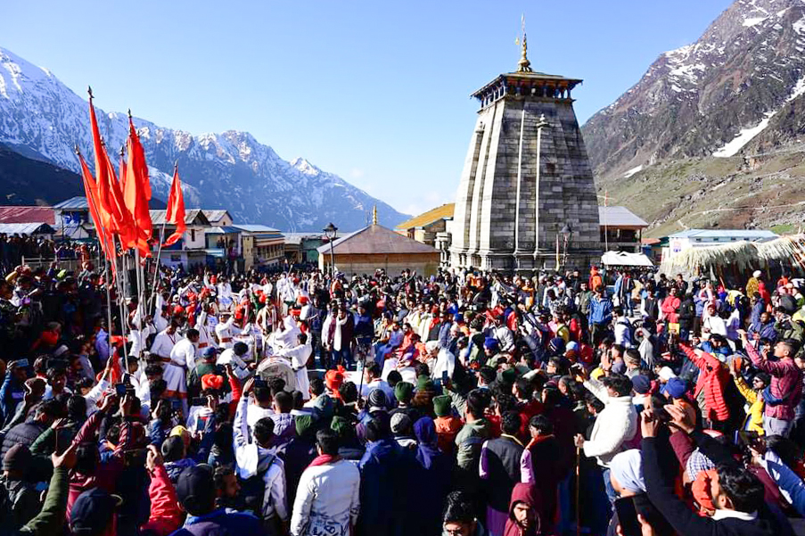 Over 12 lakh pilgrims visit Kedarnath since yatra began; administration issues monsoon advisory