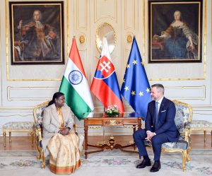 President Murmu, Slovak President Pellegrini discuss ways to strengthen bilateral ties