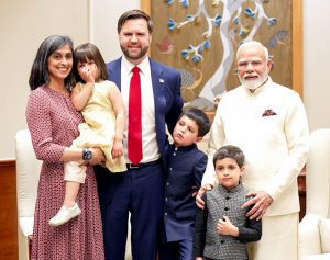US Vice President J.D. Vance meets PM Modi in New Delhi