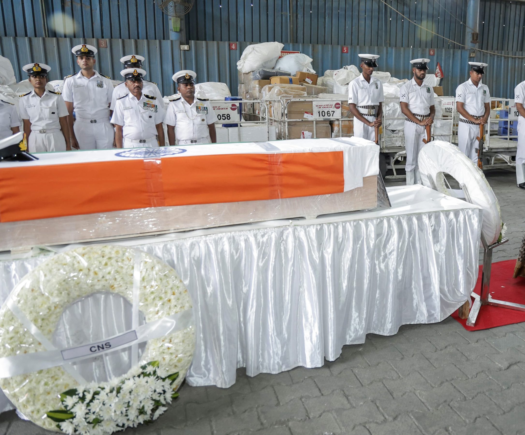 Navy Chief pays tribute to Lt Vinay Narwal, killed in Pahalgam terror attack