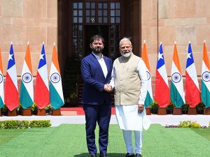 PM Modi and Chilean President hold bilateral talks at Hyderabad House