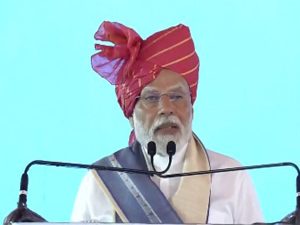 "Votebank ka virus": PM Modi slams Congress for opposing Waqf Act, promises end to land misuse