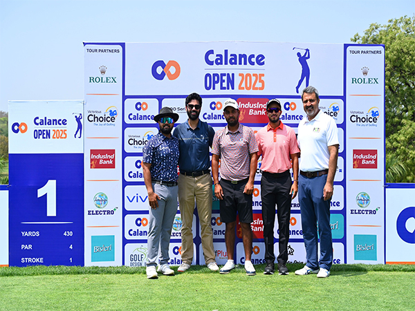 Inaugural Calance Open tees off at Qutab Golf Course on April 15