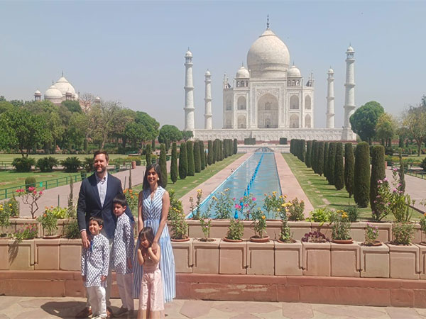 US Vice President J.D. Vance visits Taj Mahal with family