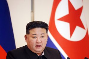 North Korea conducts first test firing of its new warship's weapons system