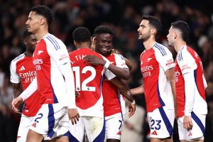 Soccer: Saka seals comeback with goal as Arsenal beat Fulham