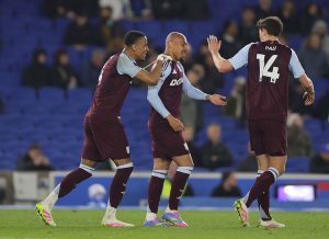 Soccer: Rashford scores again as Villa cruise to 3-0 win at Brighto