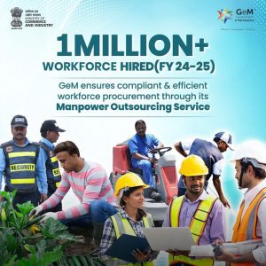 GeM facilitates hiring of over 1 million resources in FY 2024-25, PM Modi lauds platform’s impact