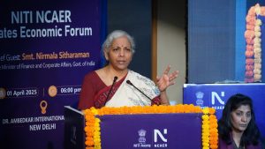 FM Sitharaman launches ‘NITI NCAER states Economic Forum’ portal to strengthen fiscal data access