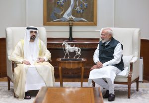 Crown Prince of Dubai Sheikh Hamdan hails strong UAE-India ties after meeting PM Modi